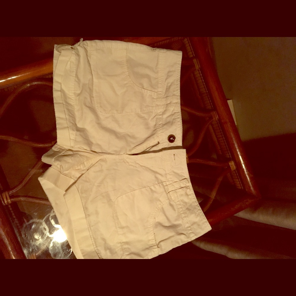 White dollhouse shorts